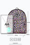 HYPE BACKPACK - PINK DISCO LEOPARD PRINT
