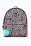 HYPE BACKPACK - PINK DISCO LEOPARD PRINT
