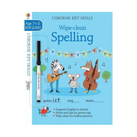 KEY SKILLS WIPE CLEAN: SPELLING AGE 7-8